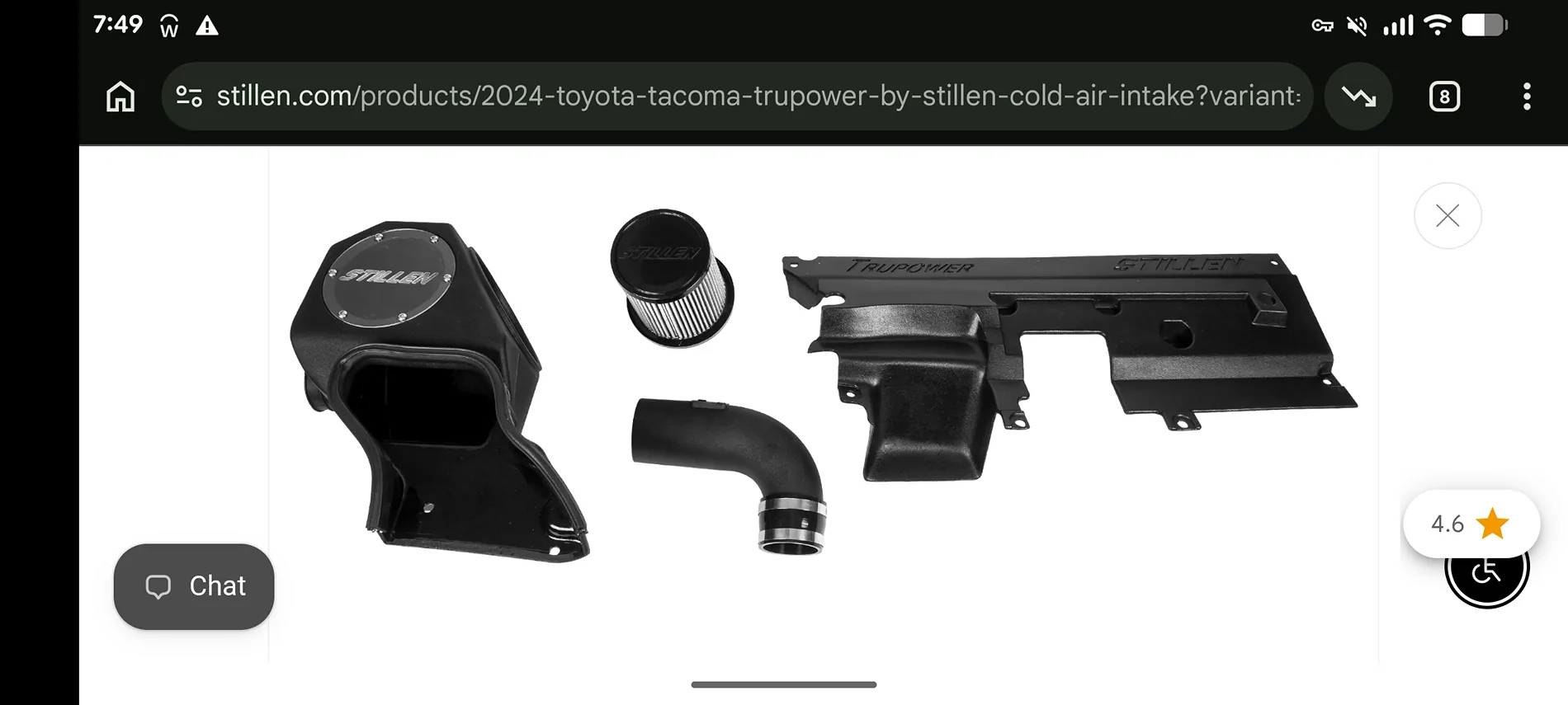 2024 Tacoma Intake - Banks or Stillen CAI? 1000001177