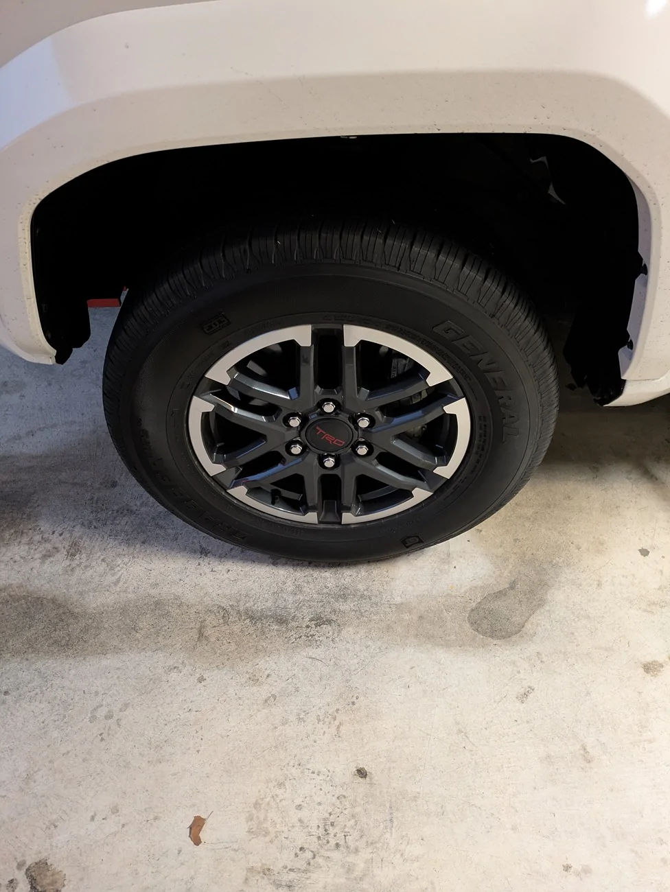 2024 Tacoma Wheels and Tires for sell. PXL_20260919_004846516