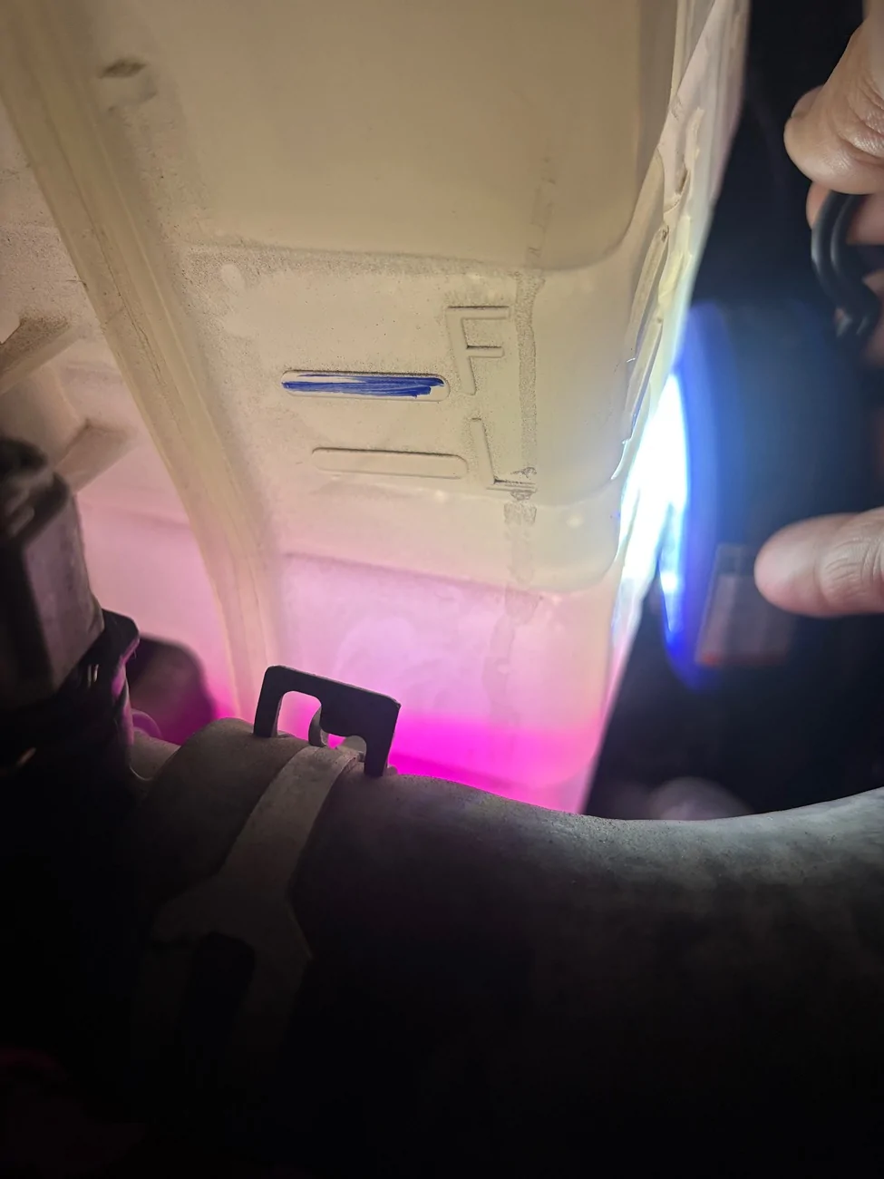 2024 Tacoma Low coolant level IMG_2150