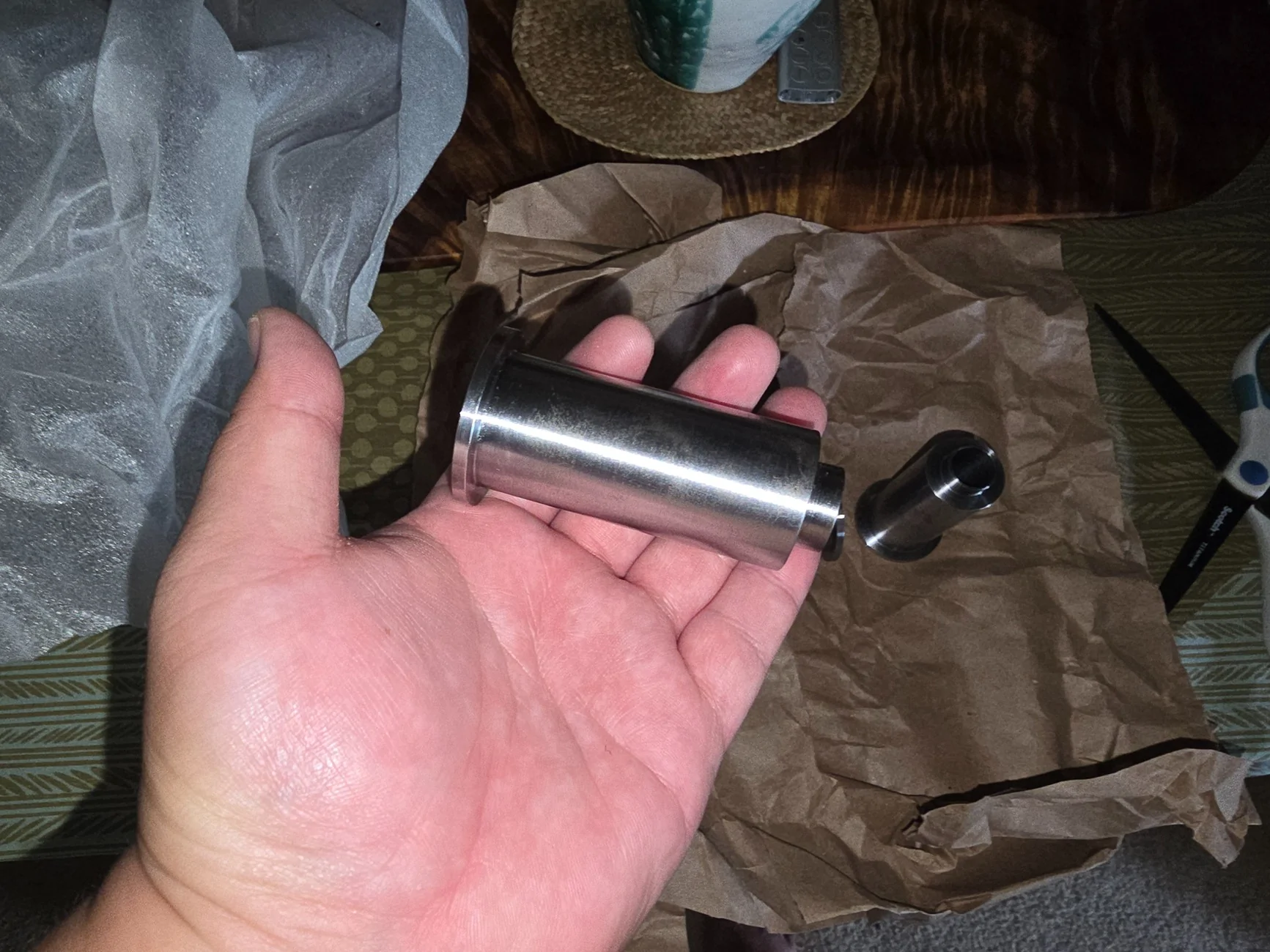 2024 Tacoma HKS Performance Lateral Damper (Yamaha) and ARB Rear Tow Hooks Installed 20260925_161352