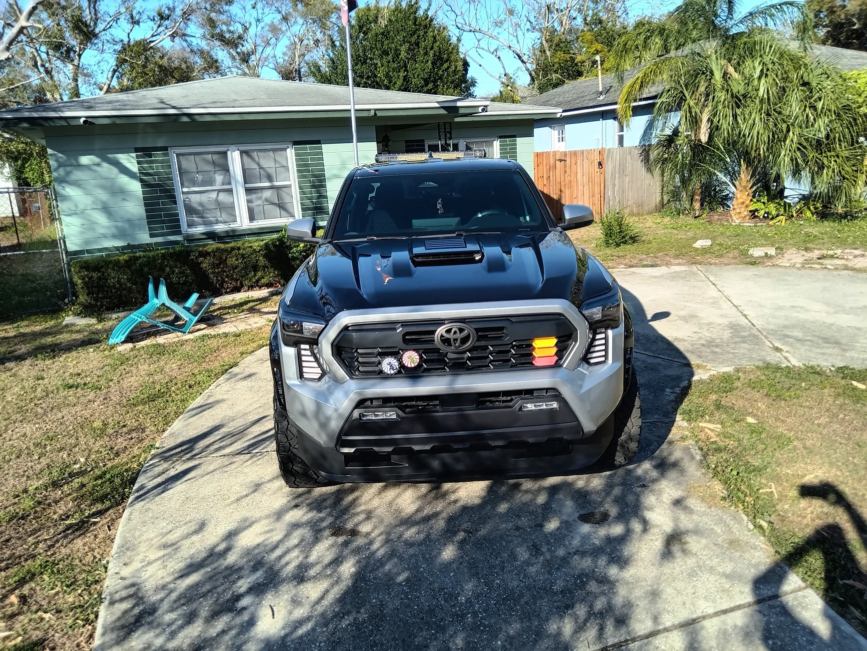 2024 Tacoma I painted my Hood what ya think ? siv1