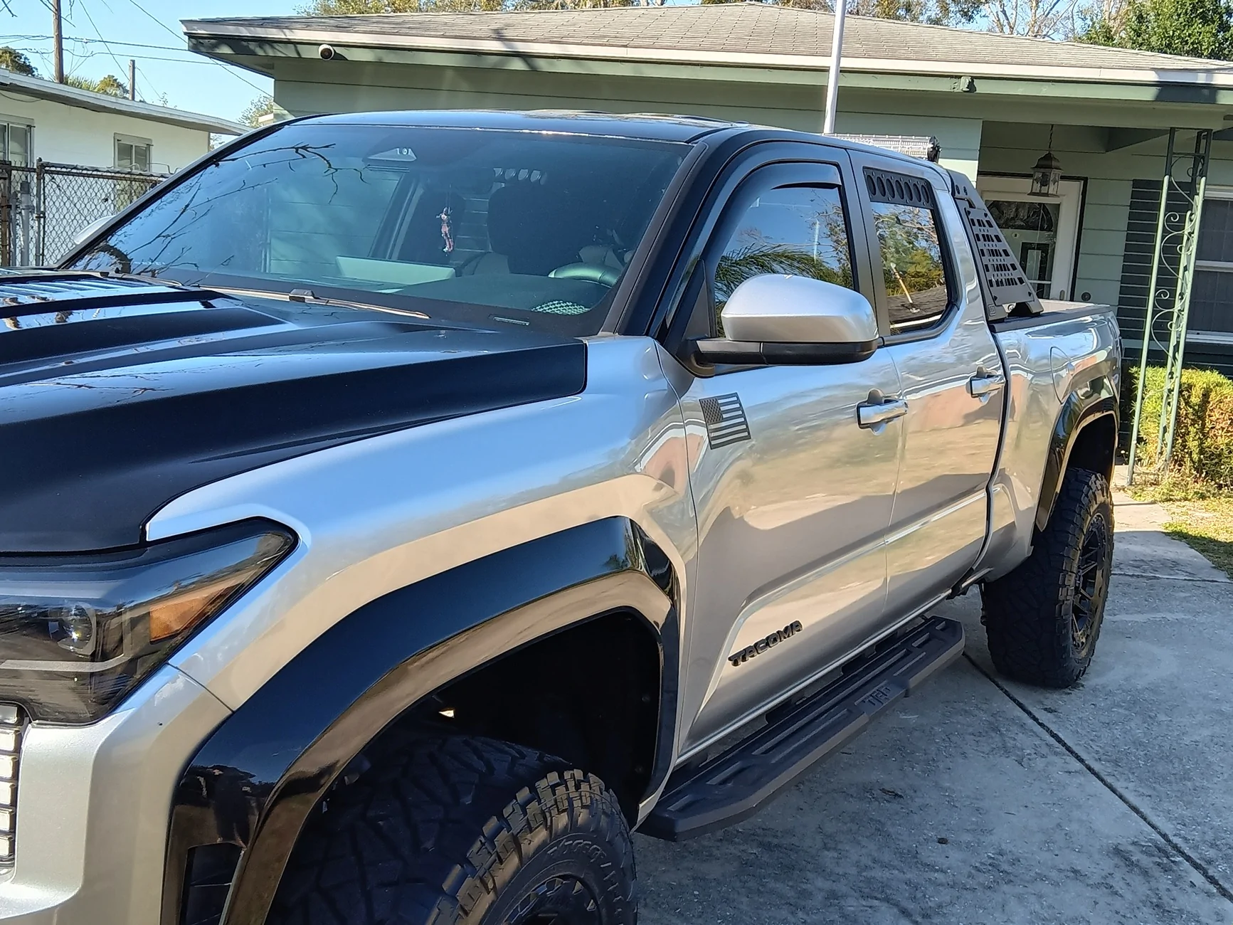 2024 Tacoma I painted my Hood what ya think ? sil2