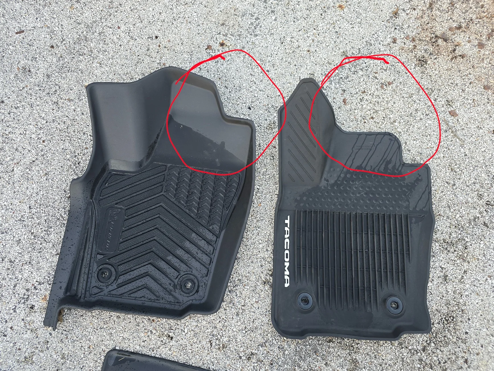 2024 Tacoma OEM vs Aftermarket Floor Liners (Featuring Michelin) 1000003749