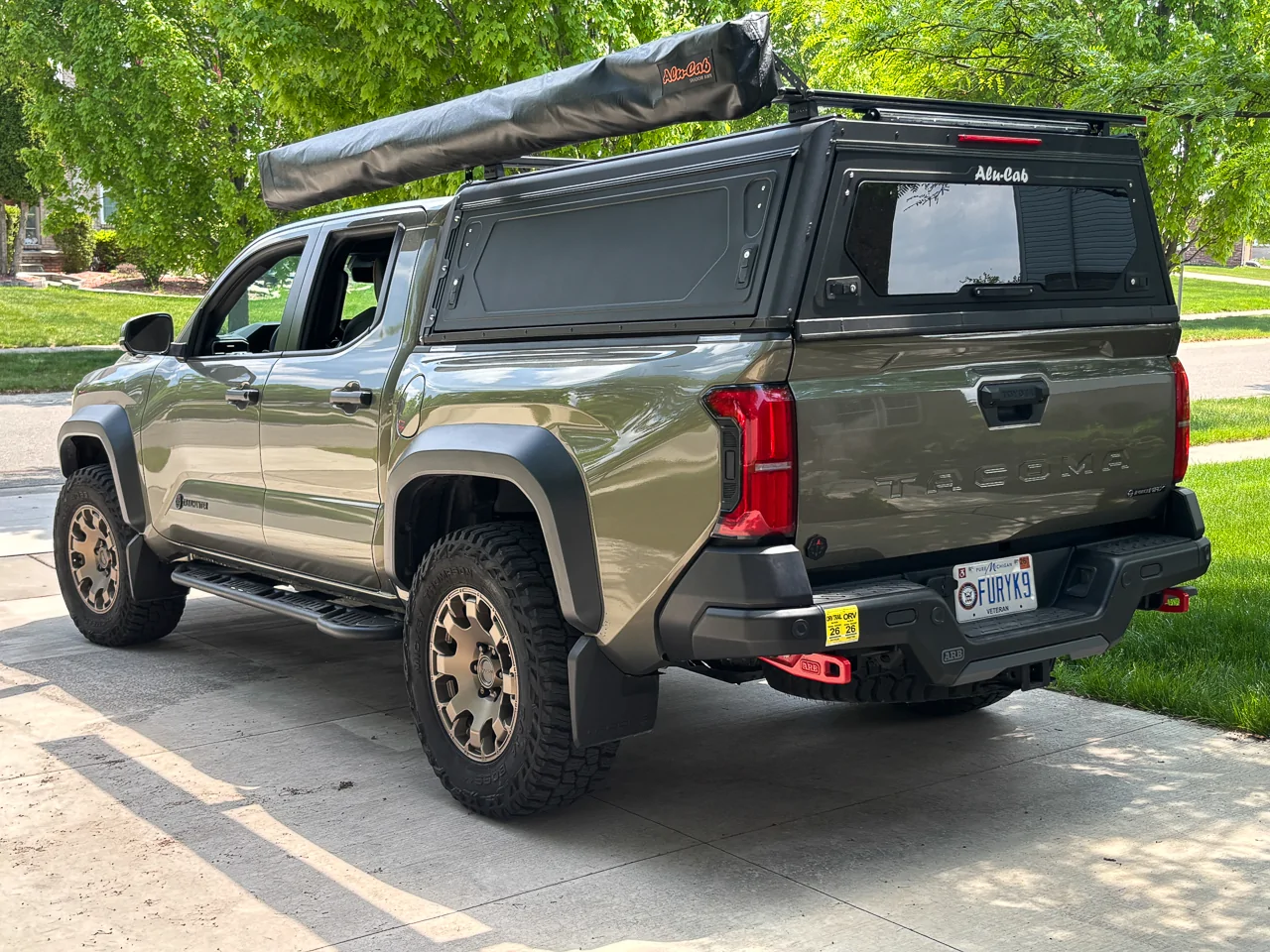 2024 Tacoma AluCab Contour Canopy - Installed Riddick - Alucab Canopy (3 of 3)