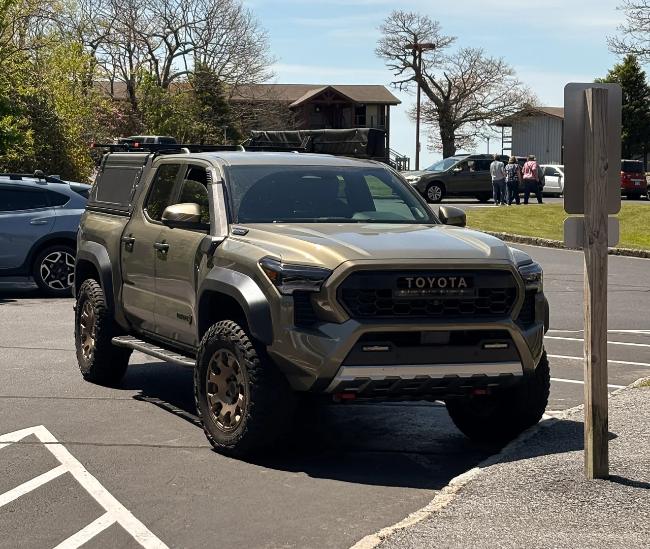 2024 Tacoma AluCab Contour Canopy - Installed Riddick - Alucab Canopy (1 of 3)