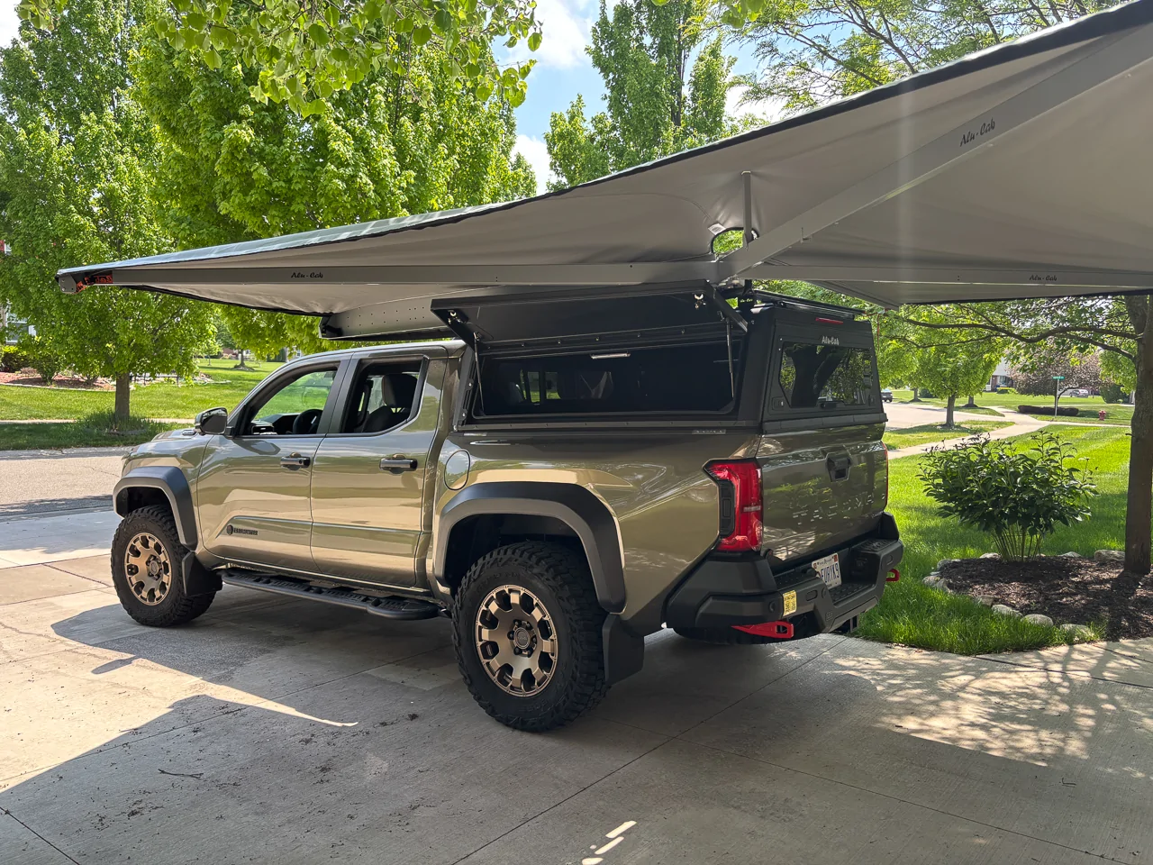 2024 Tacoma AluCab Contour Canopy - Installed Riddick - Alucab Canopy (2 of 3)