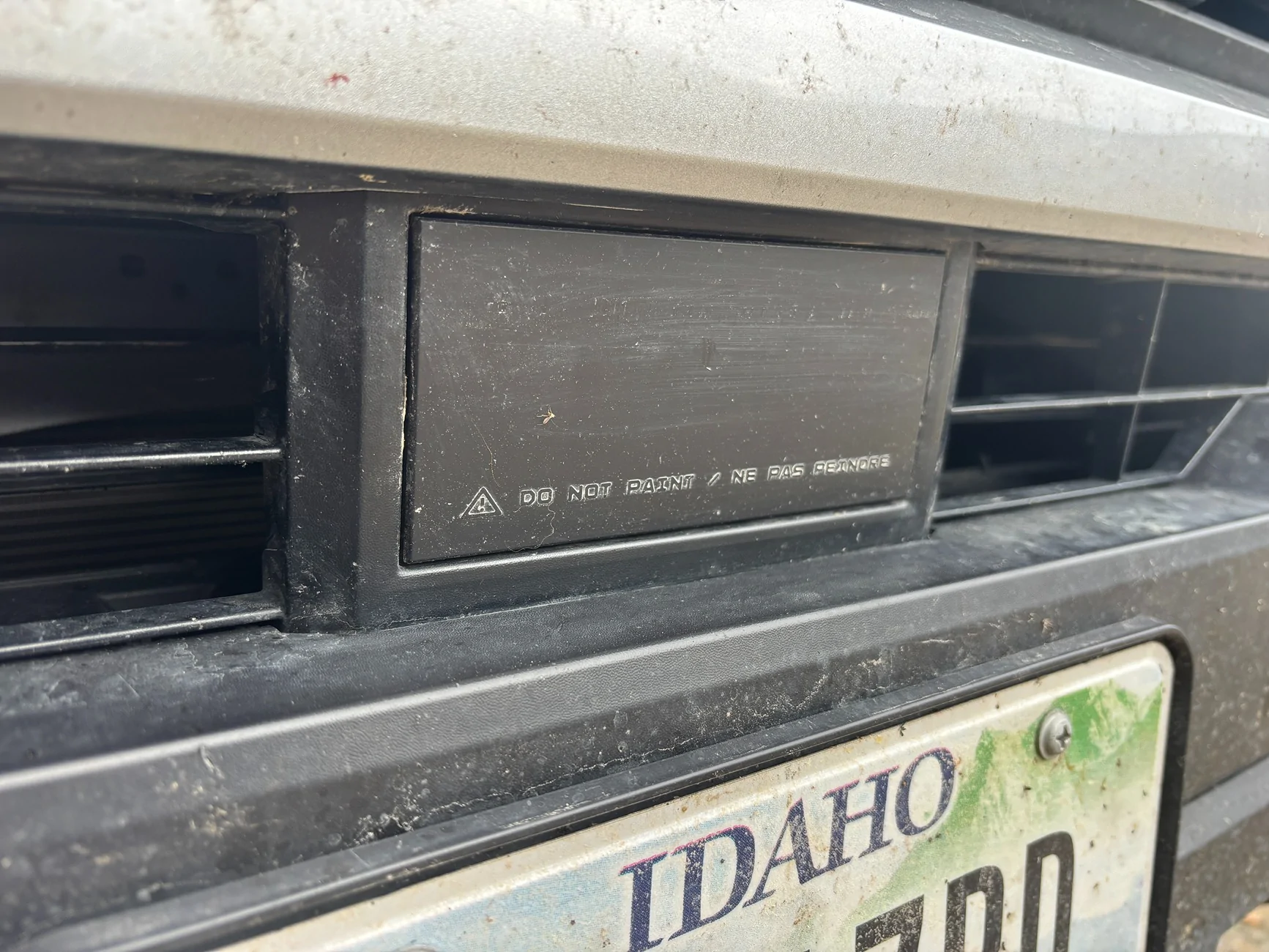 2024 Tacoma Radar Sensor Air Scoop–3D Printed IMG_0713