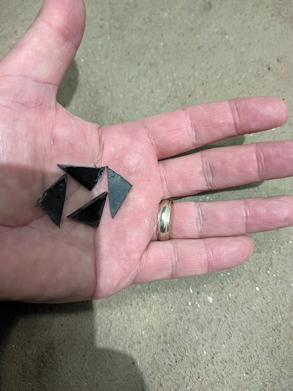 Trimmed pieces on hand to show size.webp