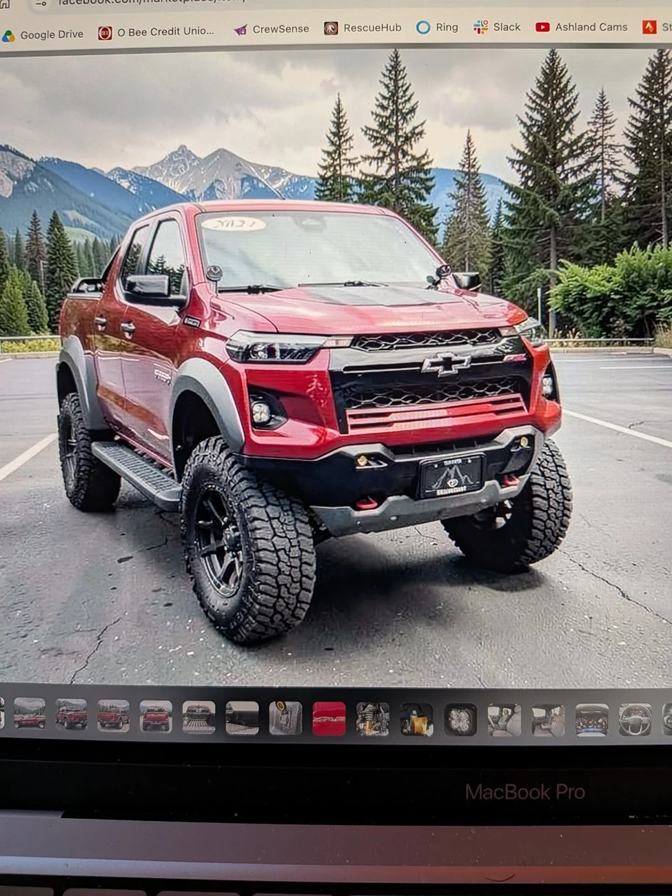 2024 Tacoma Saw this Chevy today PXL_20261017_144417187