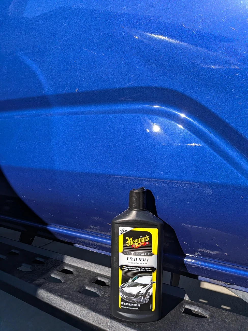 2024 Tacoma How to remove swirls after badge removal  / using compound ? PXL_20261020_183553055