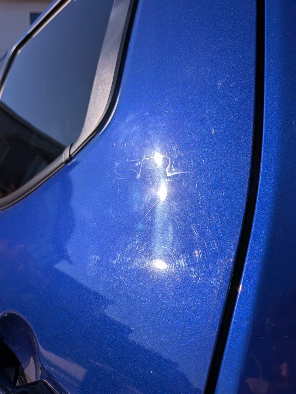 2024 Tacoma How to remove swirls after badge removal  / using compound ? PXL_20261020_184230932