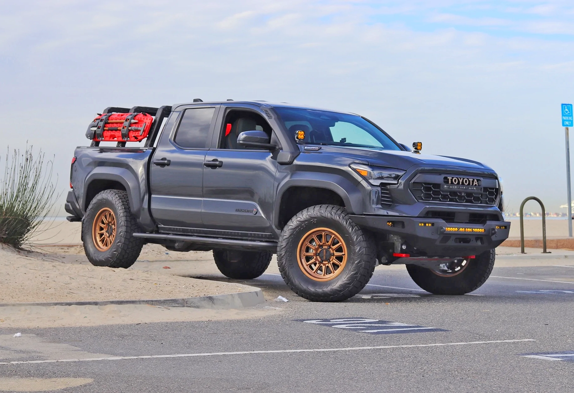 2024 Tacoma CBI Offroad classic front bumper installed 53303-a56c26fce1c9d9dbe69de5adc453df7c