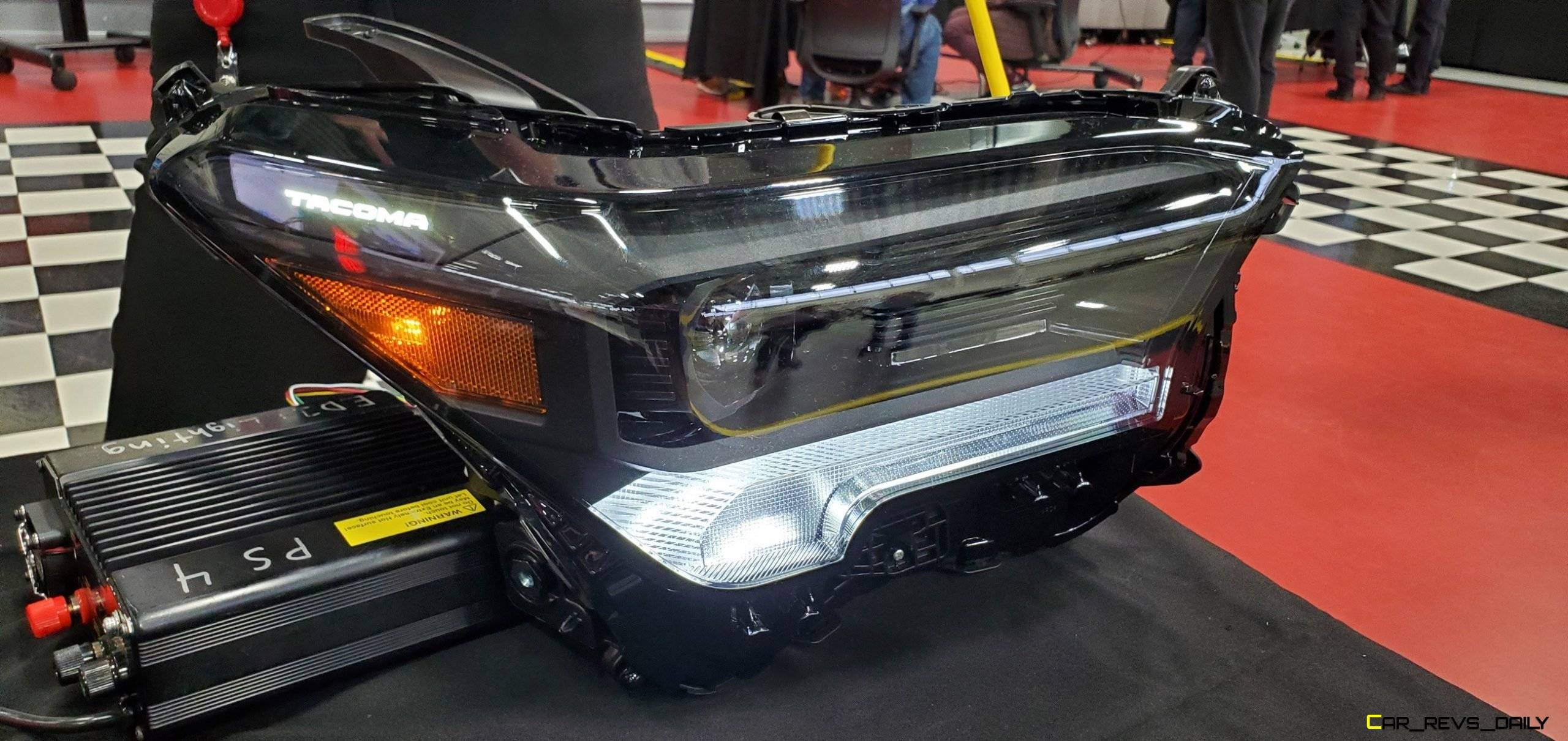 2024 Tacoma Cool 2024 Tacoma photos from Toyota R&D Center 2024 Tacoma Headlight