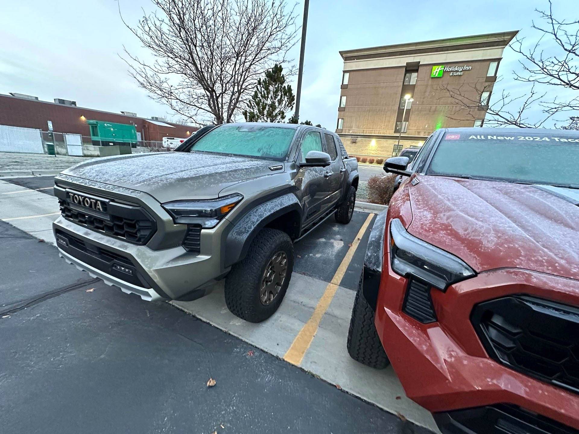2024 Tacoma TERRA 2024 Tacoma Thread (4th Gen) 2024 Tacoma TRD Pro Terra and Trailhunter Bronze oxide side by side 9
