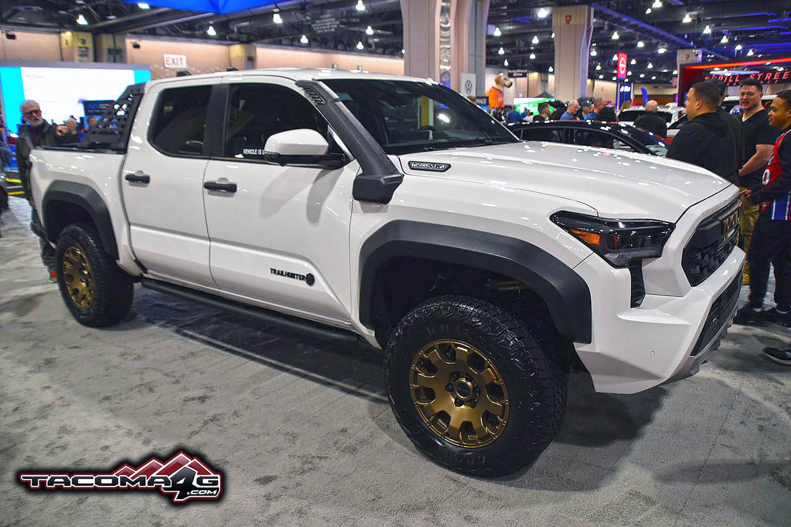 2024 Tacoma White Wind Chill Pearl 2024 Tacoma Trailhunter @ Philadelphia Auto Show White Wind Chill Pearl 2024 Tacoma Trailhunter @ Philadelphia Auto Show1