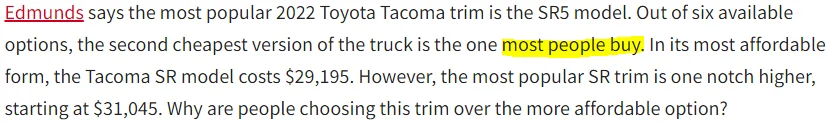 2024 Tacoma 2.4L Turbo 2024 Tacoma TRD Off-Road (Air Dam Removed!) MPG Fuel Economy Test by Truck King 1705603717316