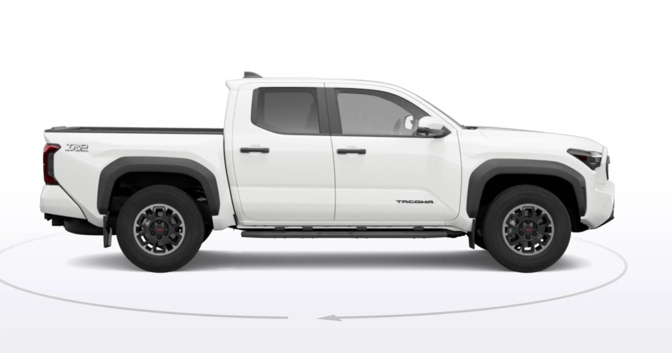 2024 Tacoma Photoshopped off road wheels + flares because I am bored PNG imag