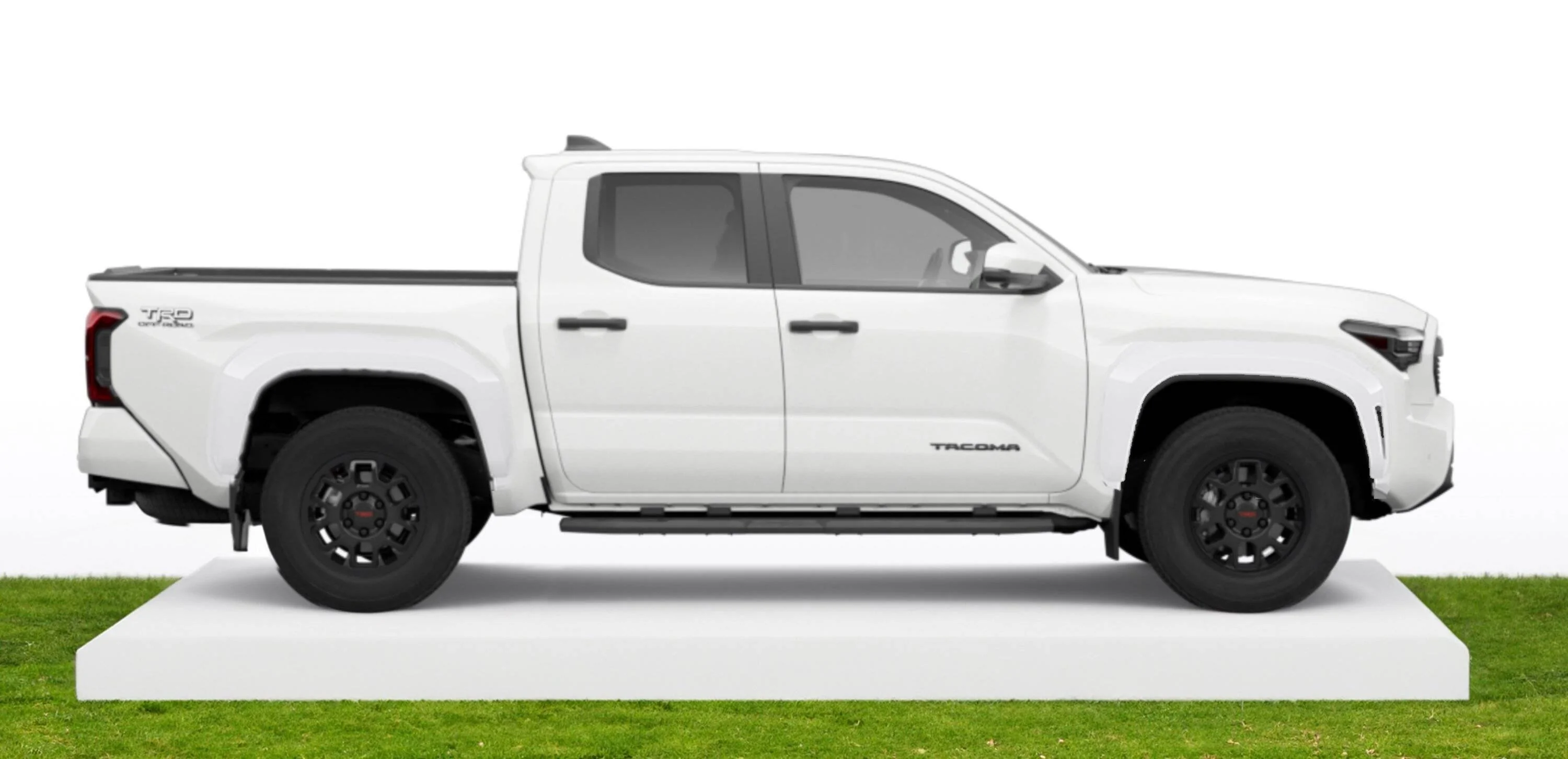 2024 Tacoma Photoshopped off road wheels + flares because I am bored PNG imag