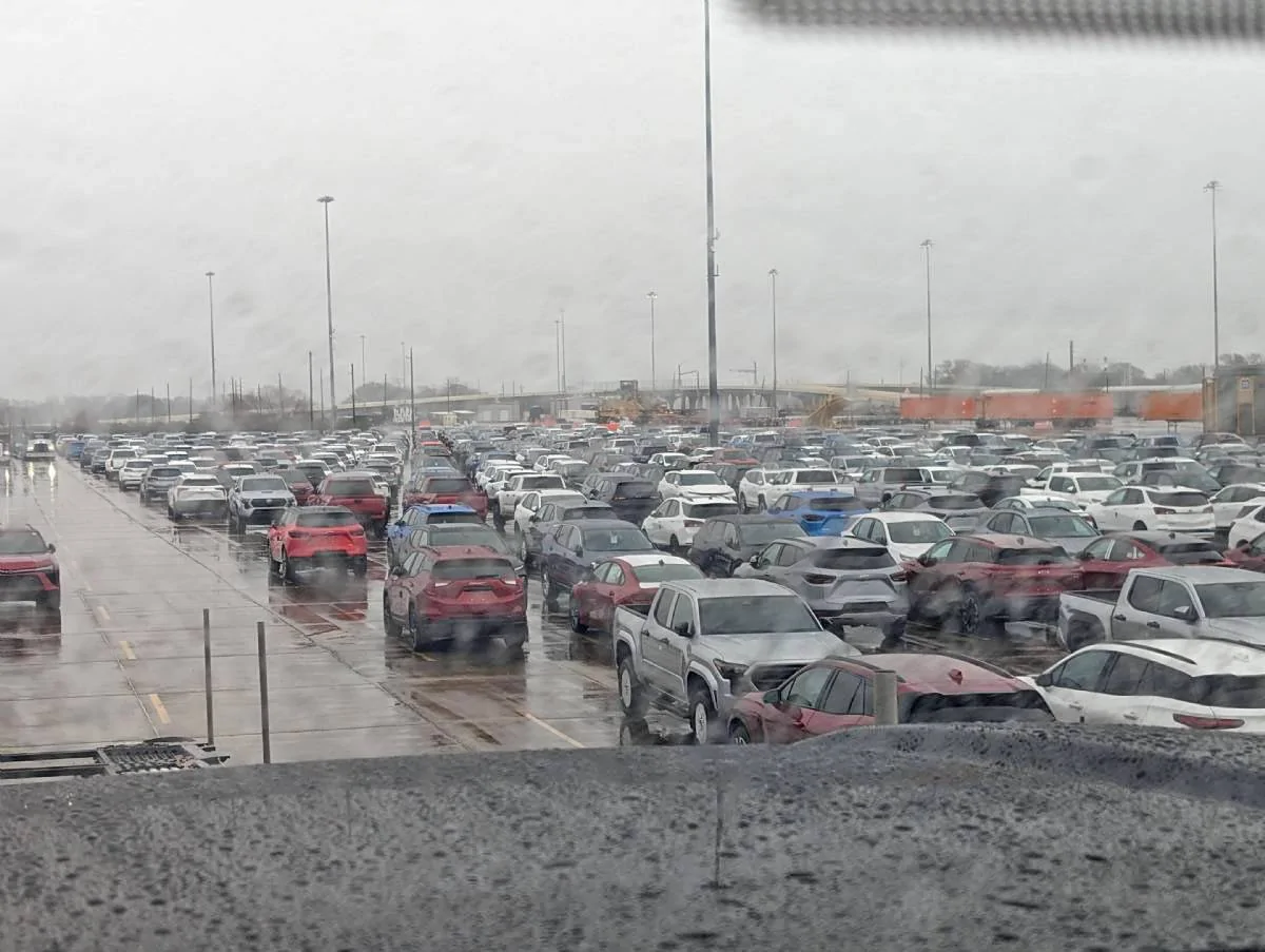2024 Tacoma Spotted: 2024 Tacomas at US Rail Yard / Port! 2024 tacomas at railyard