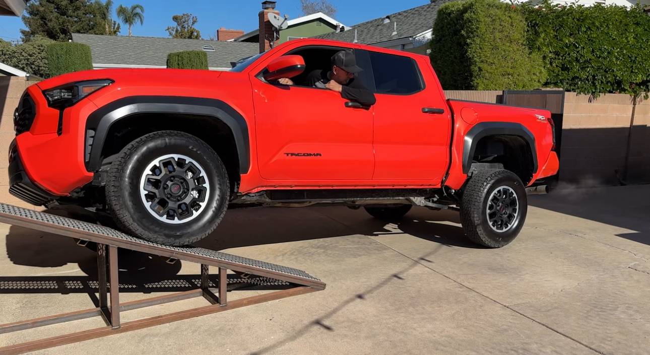2024 Tacoma TRD offroad suspension overview and flex test IMG_6159