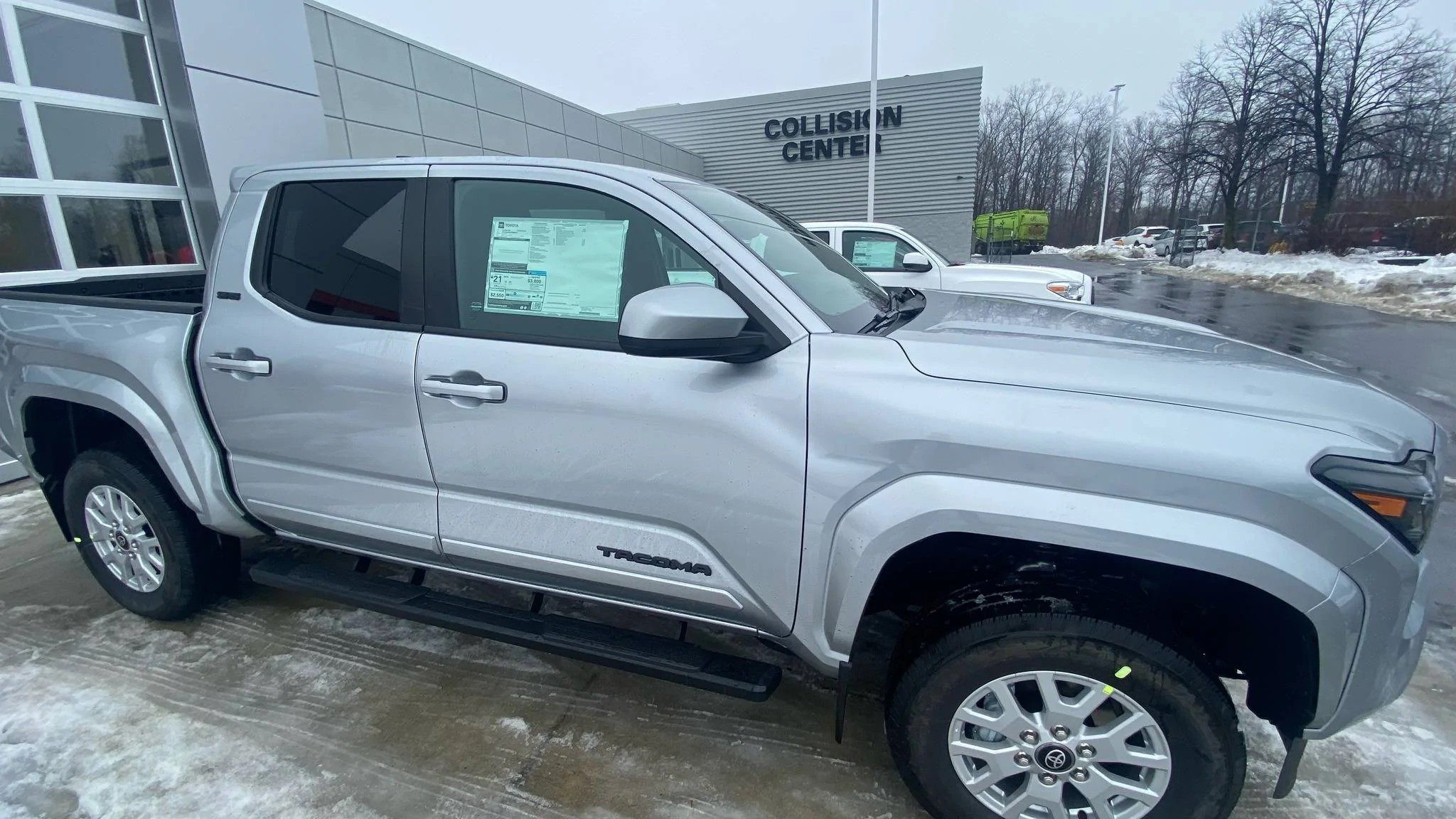 2024 Tacoma 2024 Tacoma arrives at a dealership! - Silver SR5 stial-silver-metallic-2024-toyota-tacoma-sr5-1-jpg
