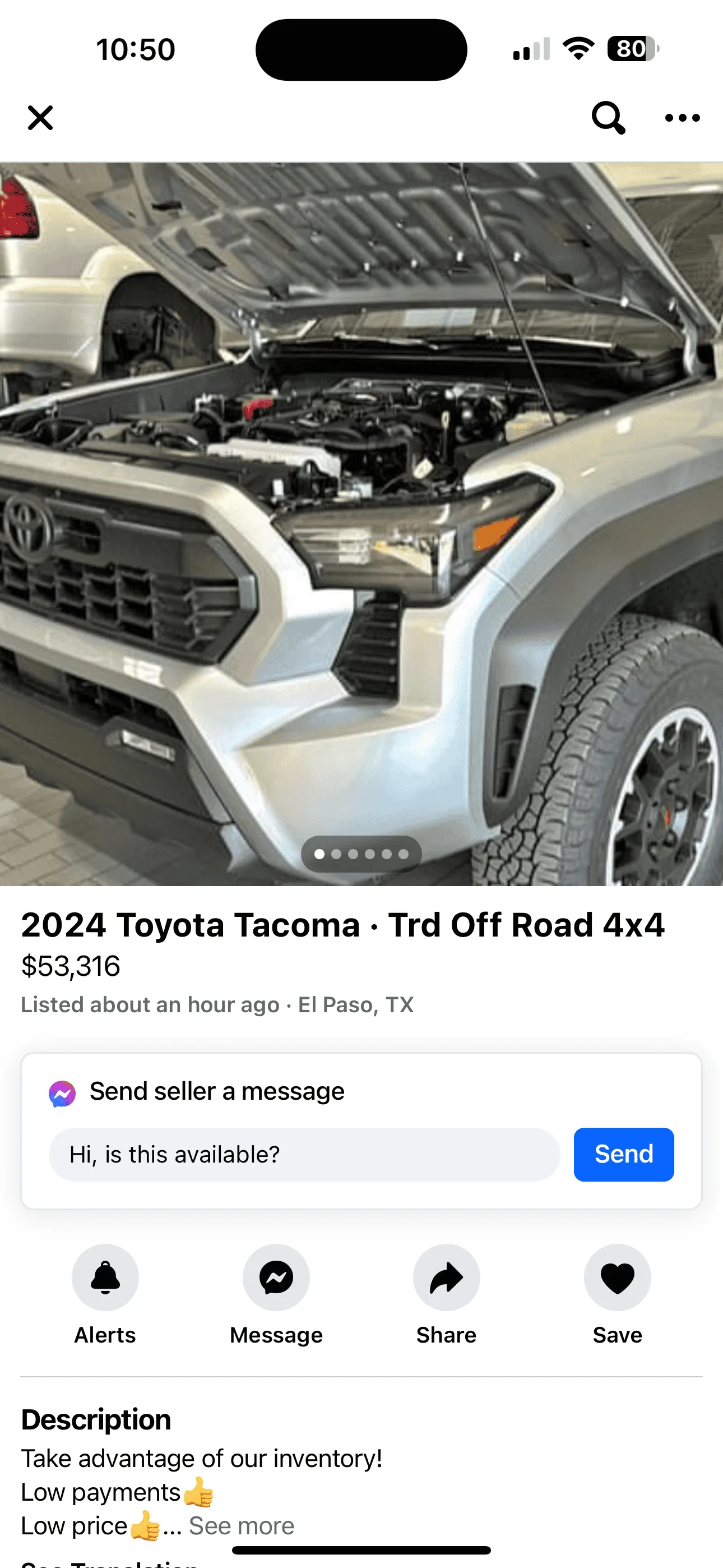 2024 Tacoma Updates of 2024 Tacomas on dealer lots (dealership, pricing, photos) IMG_2526