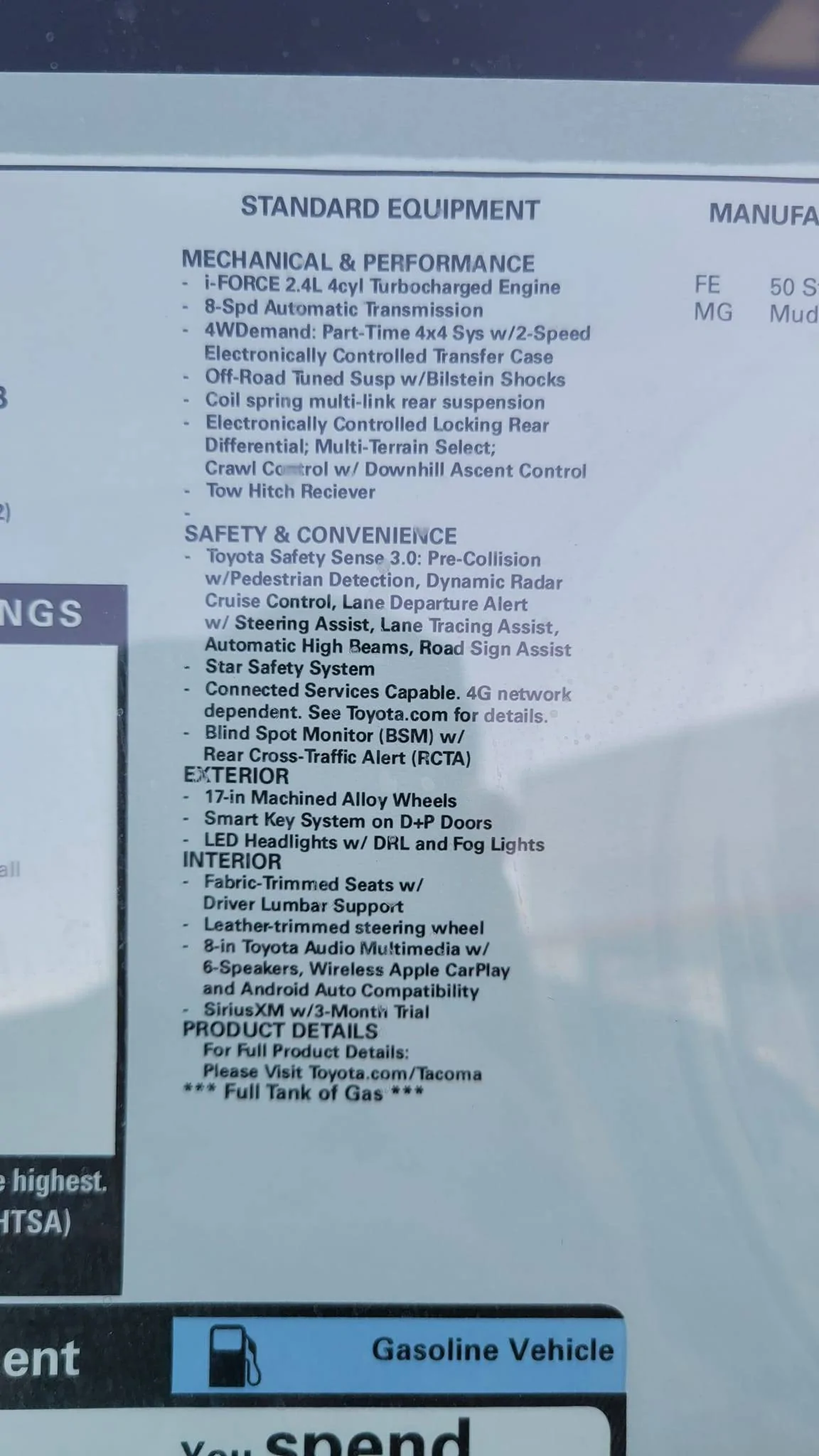 2024 Tacoma Updates of 2024 Tacomas on dealer lots (dealership, pricing, photos) -road-underground-delivered-four-stars-toyota4-jpg
