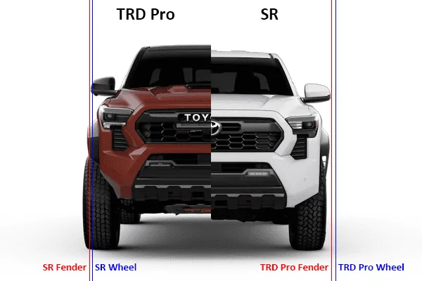 2024 Tacoma 2024+ Tacoma Colors (4th Gen) -- Photos Threads TRD Pro vs SR