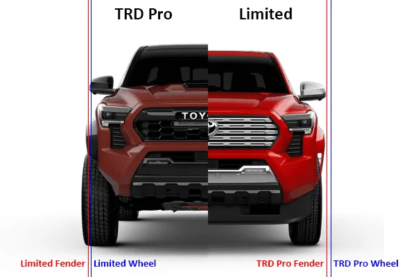 2024 Tacoma 2024+ Tacoma Colors (4th Gen) -- Photos Threads TRD Pro vs Limited