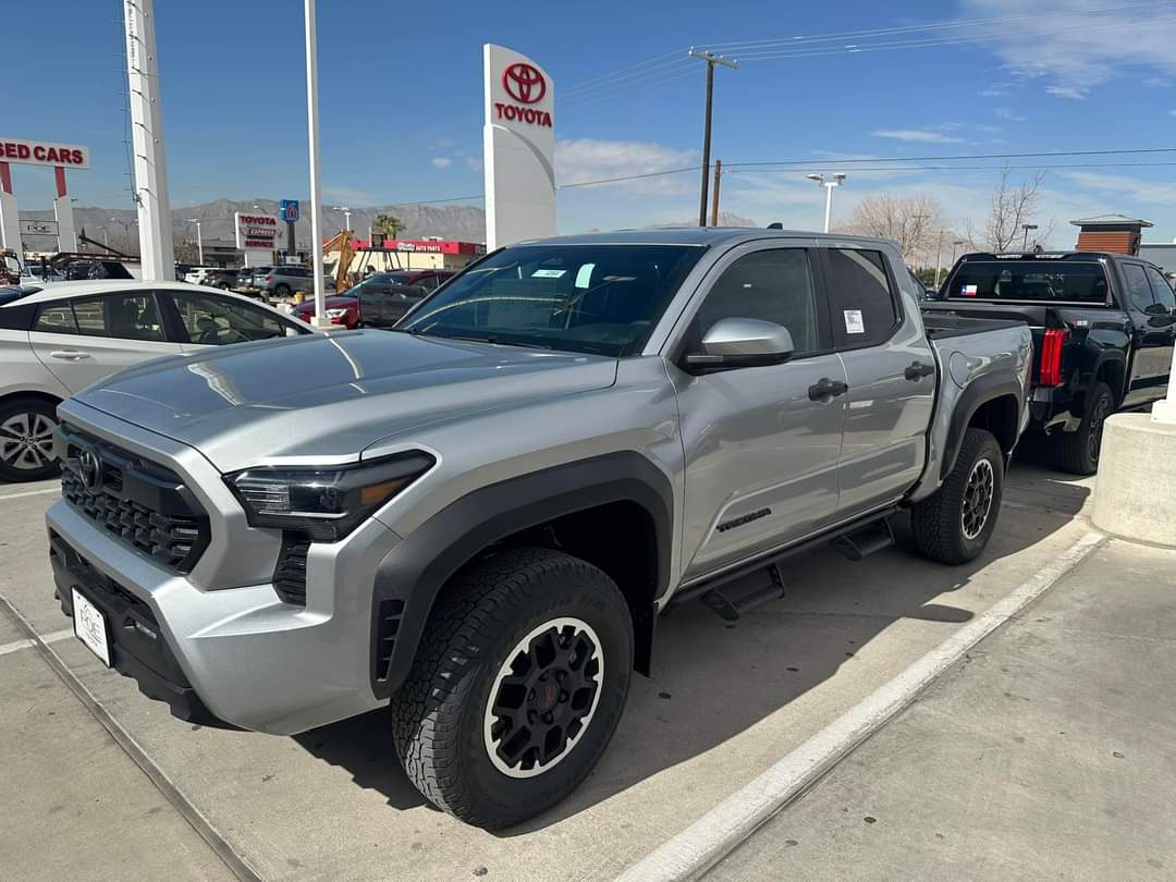 2024 Tacoma CELESTIAL SILVER METALLIC 2024 Tacoma Thread (4th Gen) FB_IMG_1707076112262