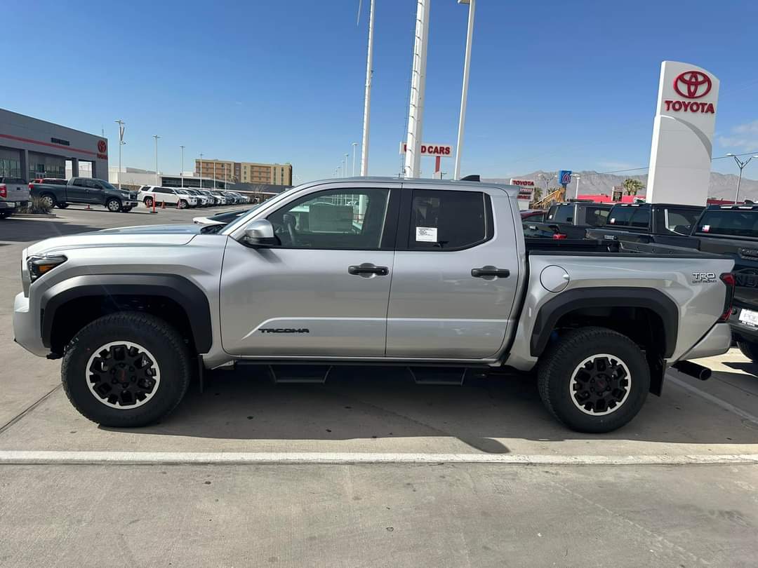 2024 Tacoma CELESTIAL SILVER METALLIC 2024 Tacoma Thread (4th Gen) FB_IMG_1707076107178