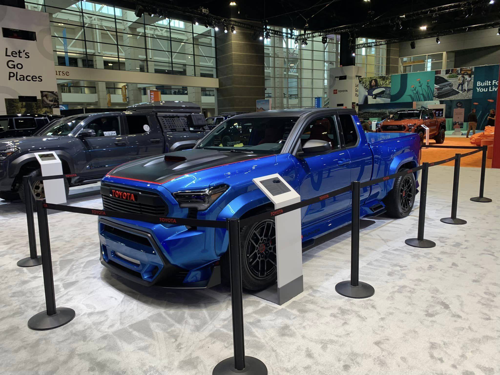 2024 Tacoma X-Runner Concept, Trailhunter, TRD Pro @ Chicago Auto Show x-runner-2024-tacoma-concept