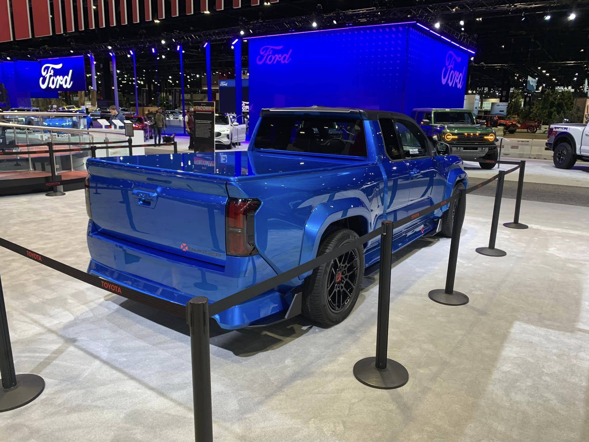 2024 Tacoma X-Runner Concept, Trailhunter, TRD Pro @ Chicago Auto Show x-runner-2024-tacoma-concept-2