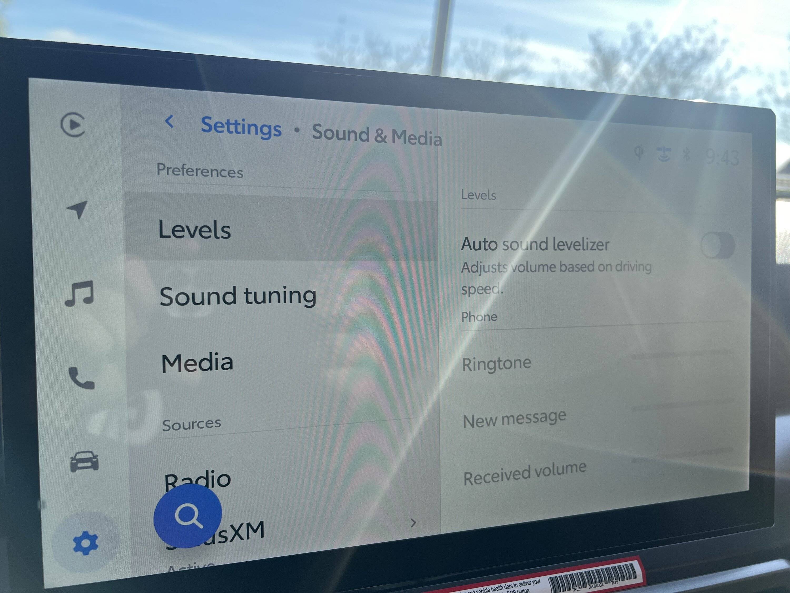 2024 Tacoma Premium Audio Package Quality or lack of IMG_4845