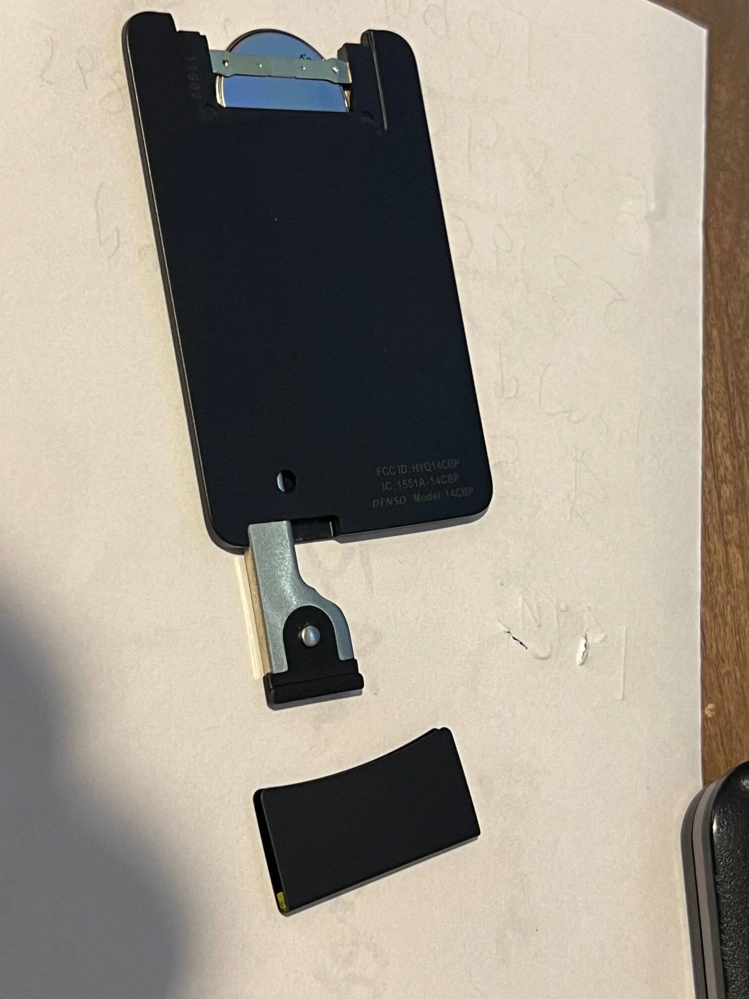 2024 Tacoma Card key style keyfob for 2024 Tacoma - first look! keycard-smart-key-fob-card-2024-tacoma-3