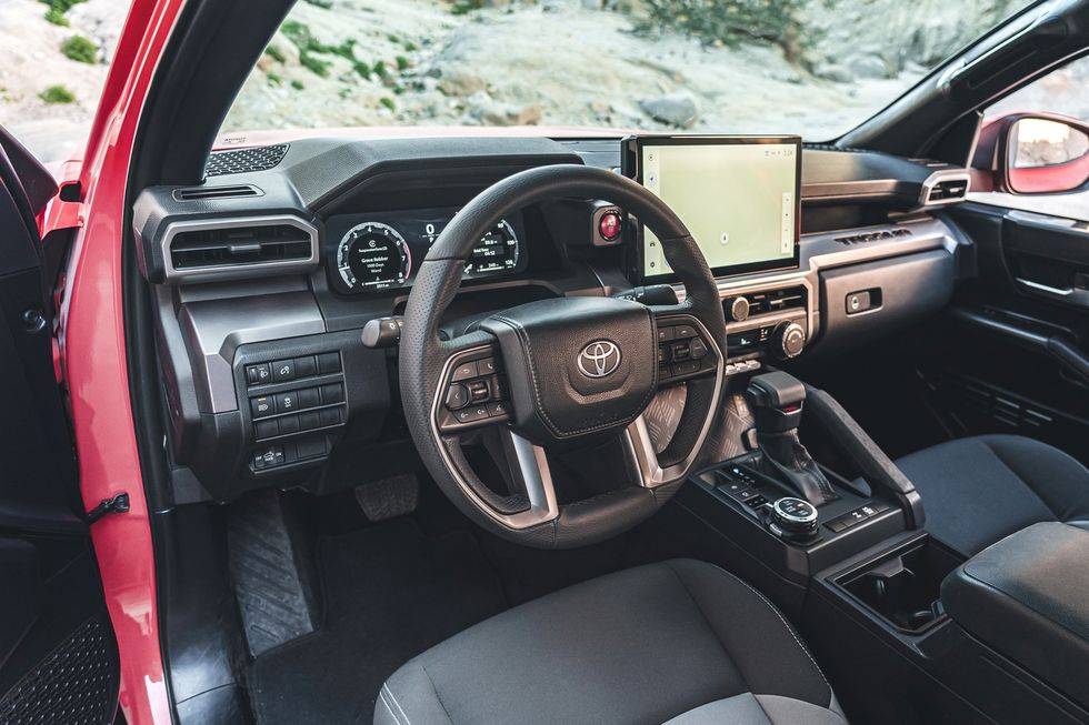 2024 Tacoma C&D Comparison Test: 2024 Tacoma TRD Off-Road Versus 2023 Chevy Colorado ZR2 2024-toyota-tacoma-trd-off-road-101-65c5367cb03a0