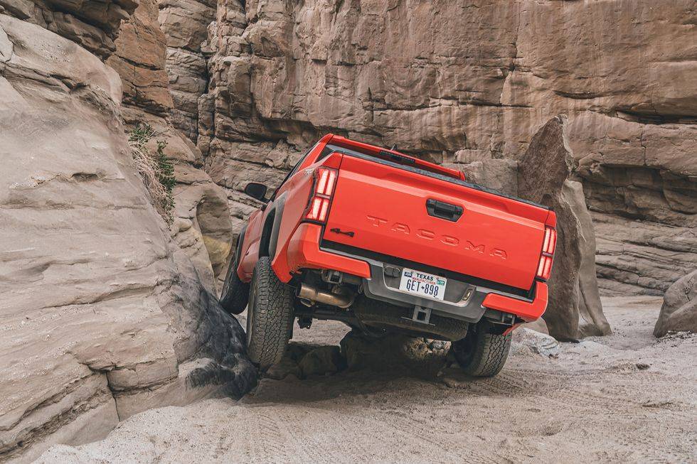 2024 Tacoma C&D Comparison Test: 2024 Tacoma TRD Off-Road Versus 2023 Chevy Colorado ZR2 2024-toyota-tacoma-trd-off-road-124-65c67002cdfd4