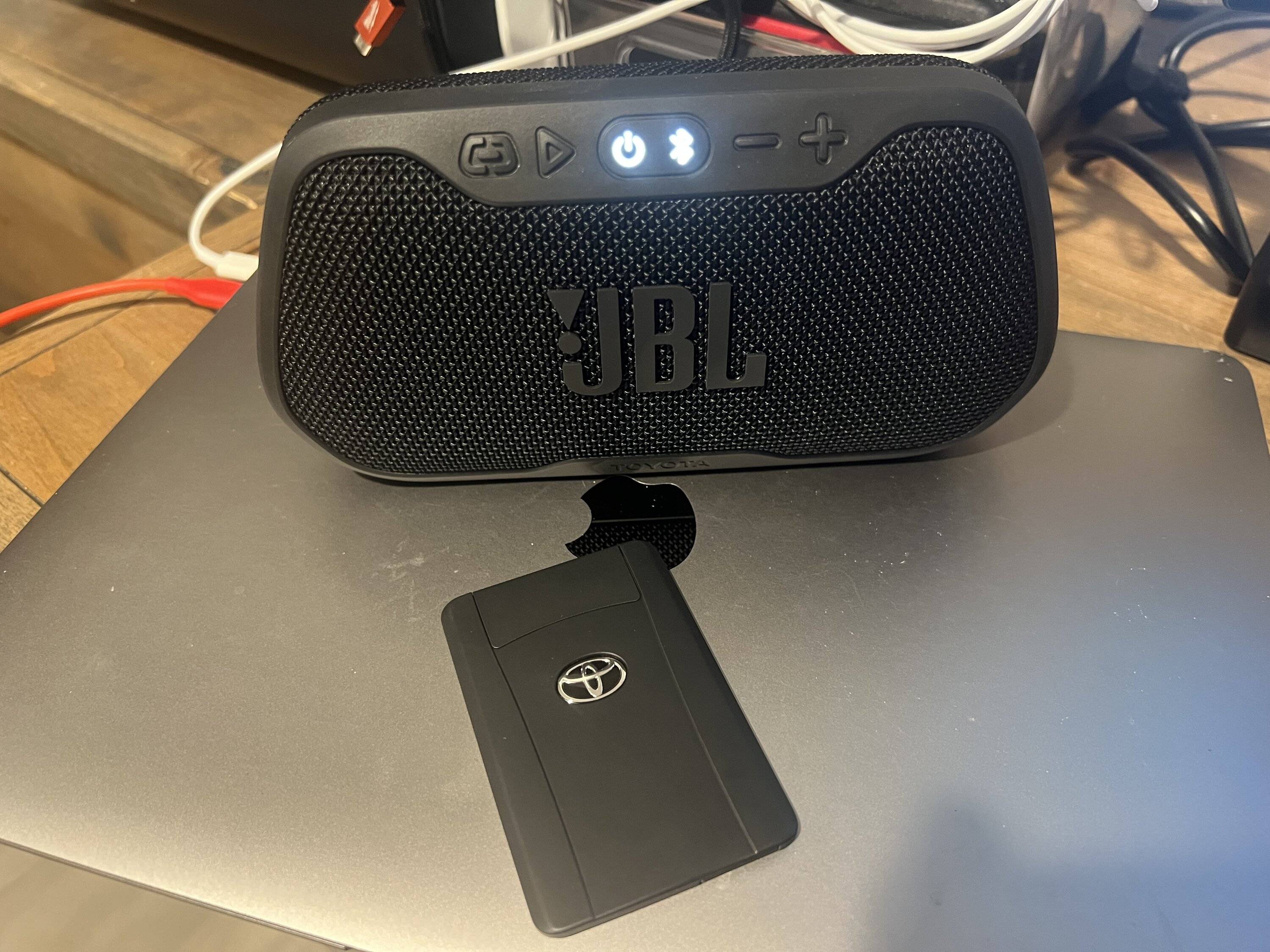 2024 Tacoma Removable JBL speaker notification IMG_4827