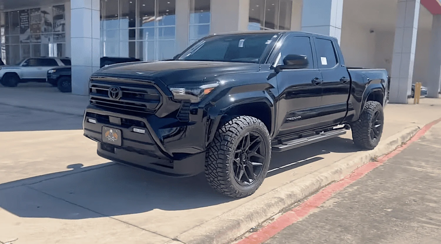2024 Tacoma 4th Gen 2024+ Tacoma Aftermarket Wheels & Tires Pictures / Specs Compilation - Add Yours coma-sr5-upgraded-wheels-tires-black-edition-3-png