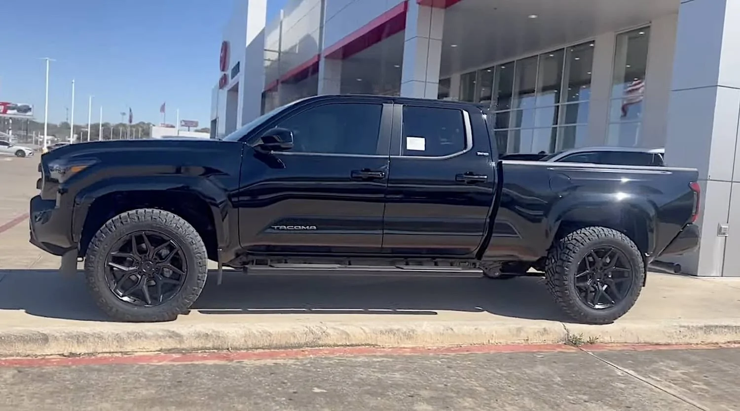 2024 Tacoma 4th Gen 2024+ Tacoma Aftermarket Wheels & Tires Pictures / Specs Compilation - Add Yours oma-sr5-upgraded-wheels-tires-black-edition-4-jpeg