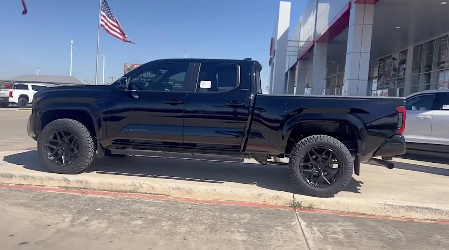 2024 Tacoma 4th Gen 2024+ Tacoma Aftermarket Wheels & Tires Pictures / Specs Compilation - Add Yours oma-sr5-upgraded-wheels-tires-black-edition-5-jpeg