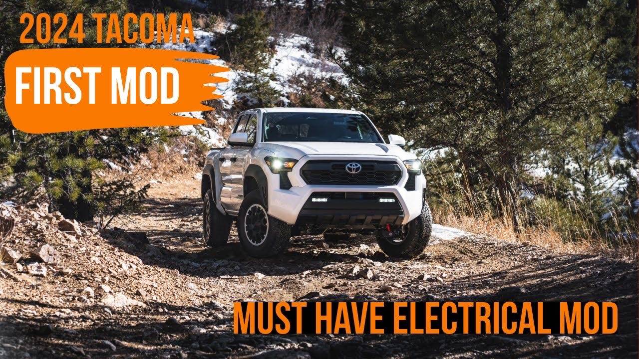 2024 Tacoma This should be your first mod if you plan on adding aftermarket lights! FE39F302-51DA-4CEC-B65A-B8CF4F491094