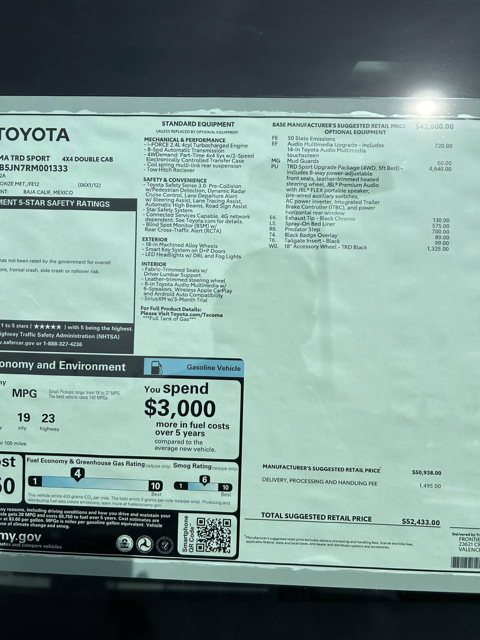 2024 Tacoma First ever look at Bronze Oxide 2024 Tacoma TRD Sport 427936287_10160034579175893_178840746681238384_n