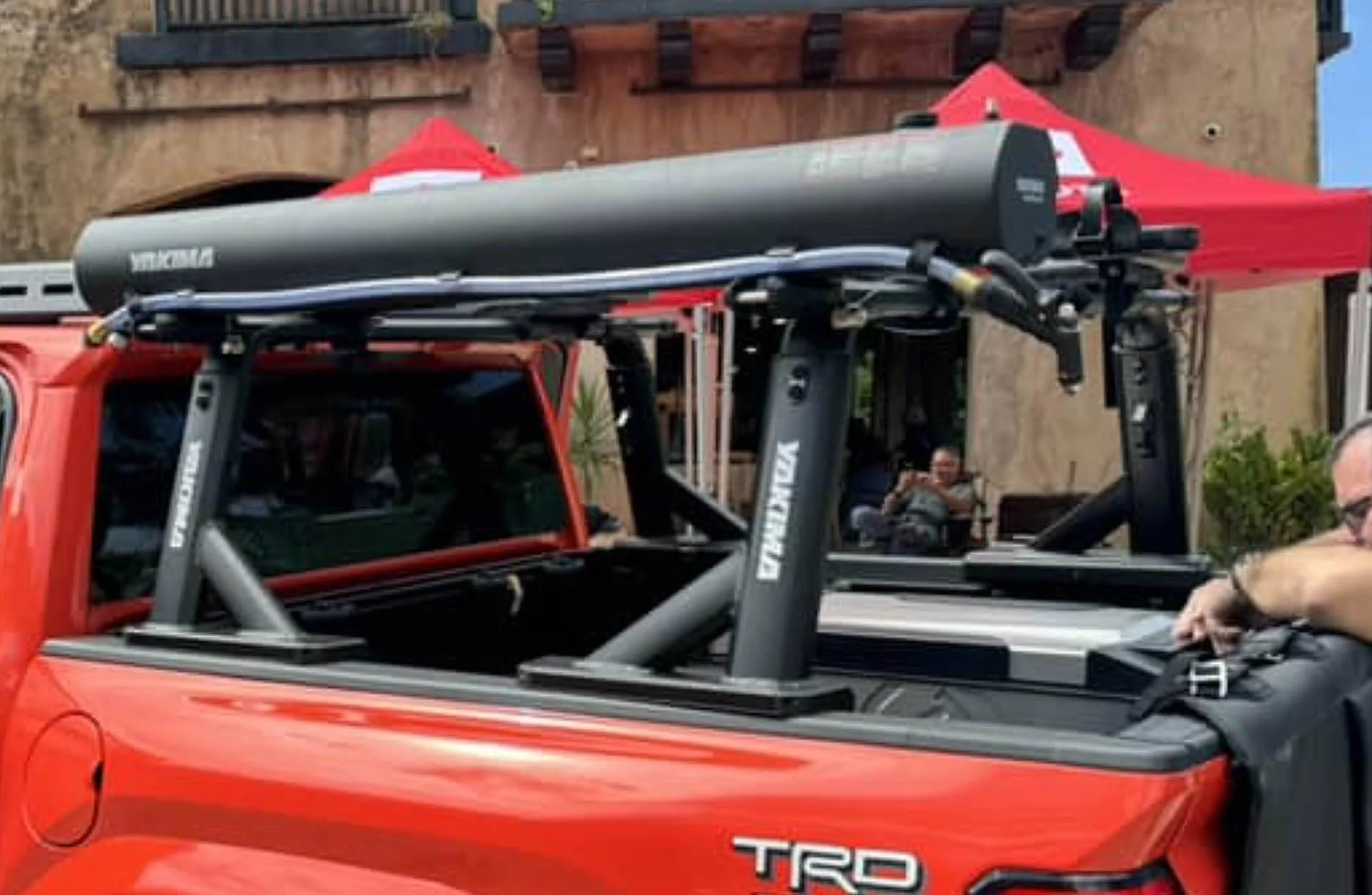2024 Tacoma Yakima Bed Rack spotted on 2024 Tacoma 4th gen in Puerto Rico! Yakima bed rack 2024 Tacoma 4th gen 4