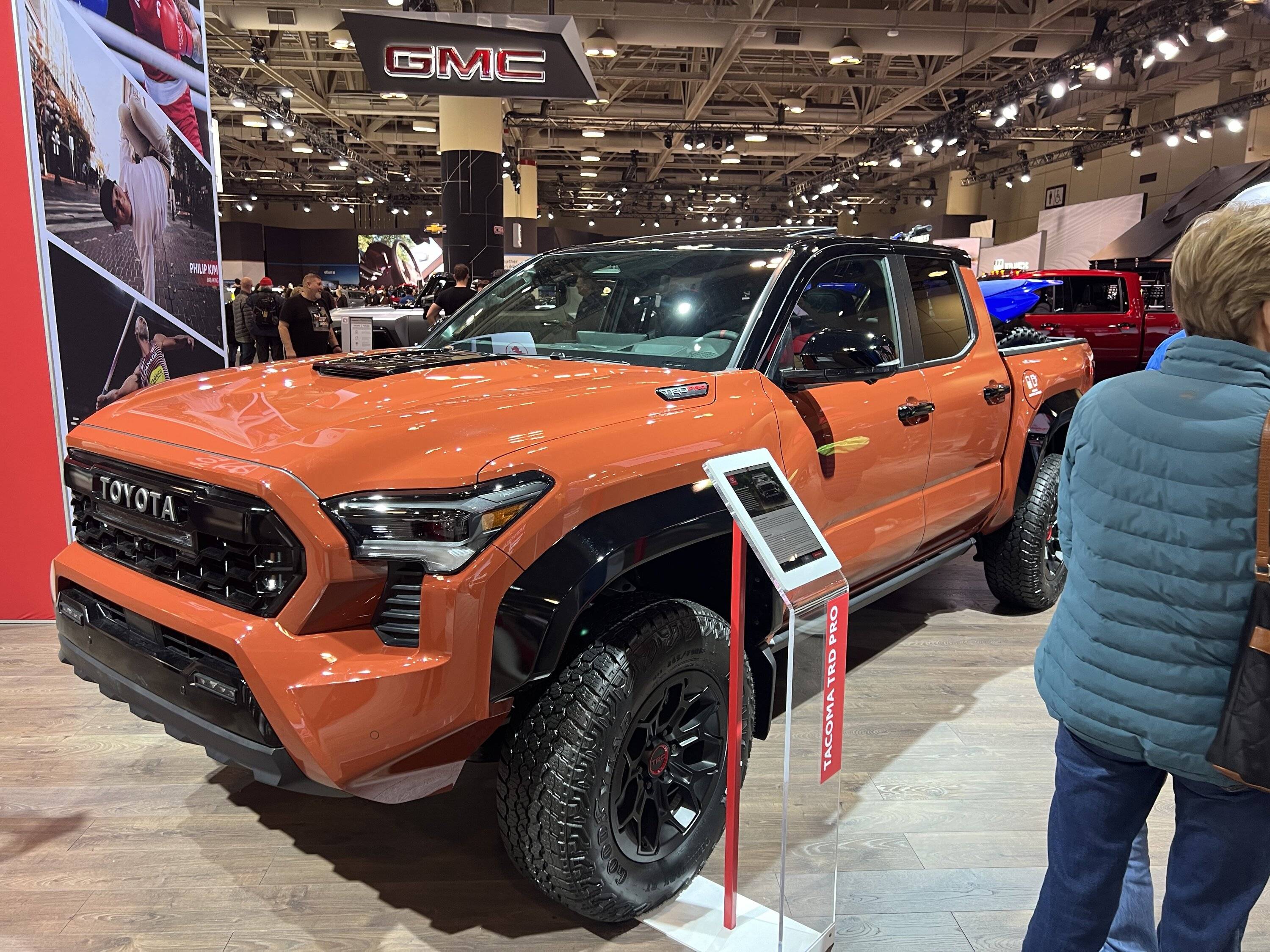 2024 Tacoma Canadian International Auto Show Toronto Trailhunter and TRD Pro IMG_5172