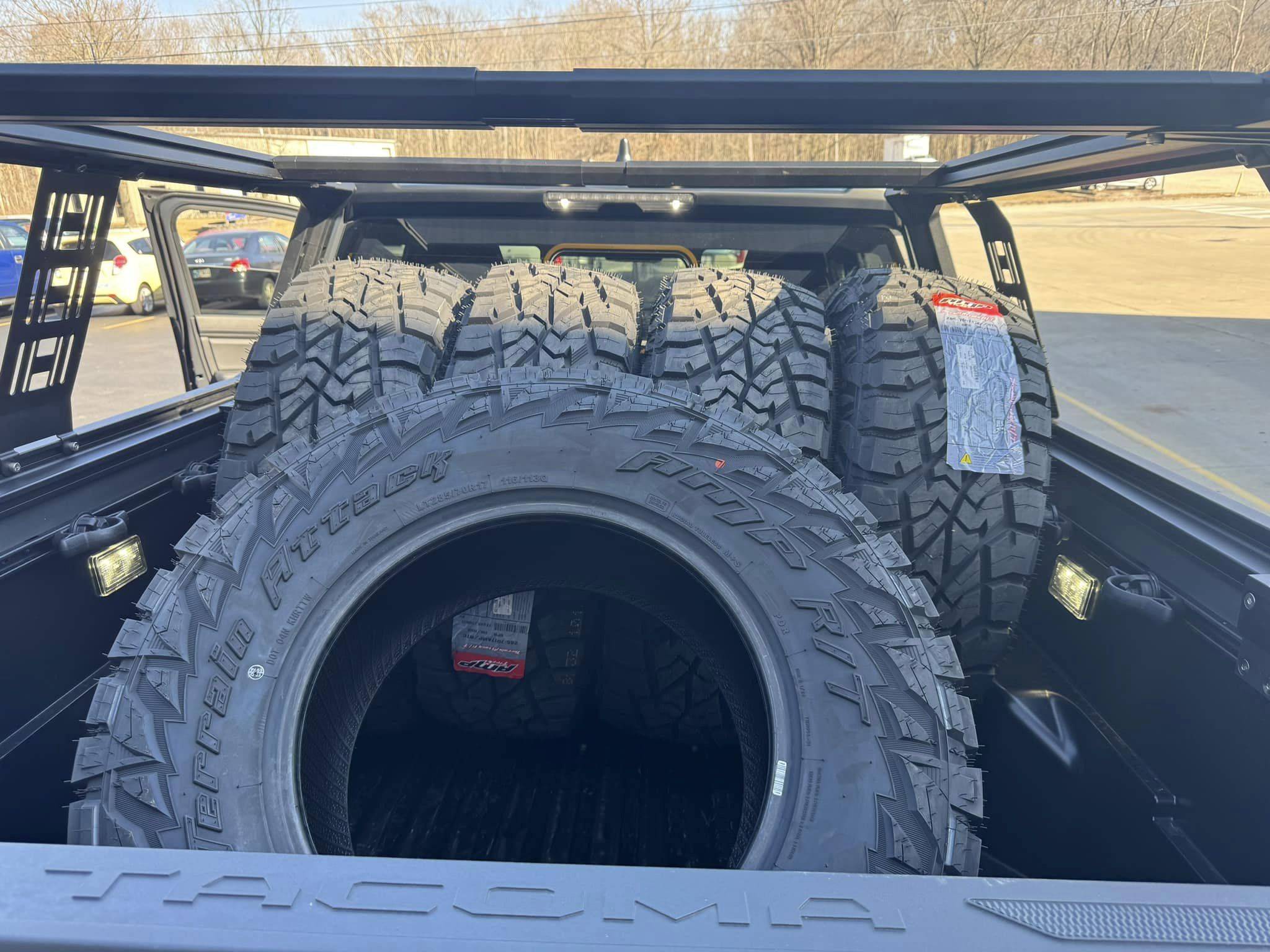 2024 Tacoma UNDERGROUND 2024 Tacoma Thread (4th Gen) Underground 2024 Tacoma Build on: 17%22 ICON Neuvo Wheels, AMP Terrain Attack R:T, Kuat Ibex B
