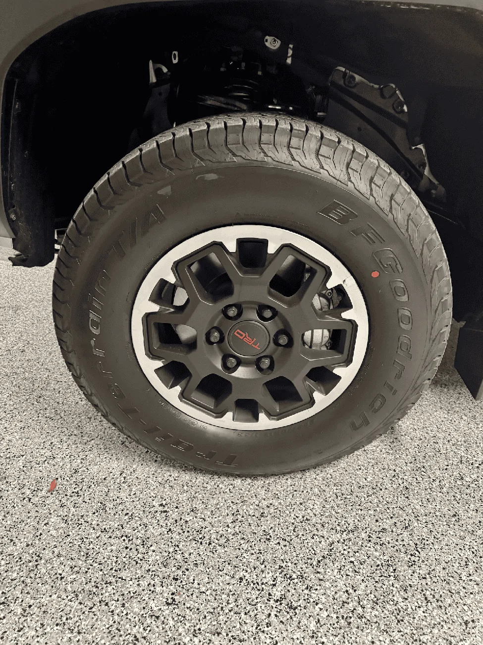 2024 Tacoma 2024 TRD Off-Road Wheels ... ugly outer ring. 2024TacoTir