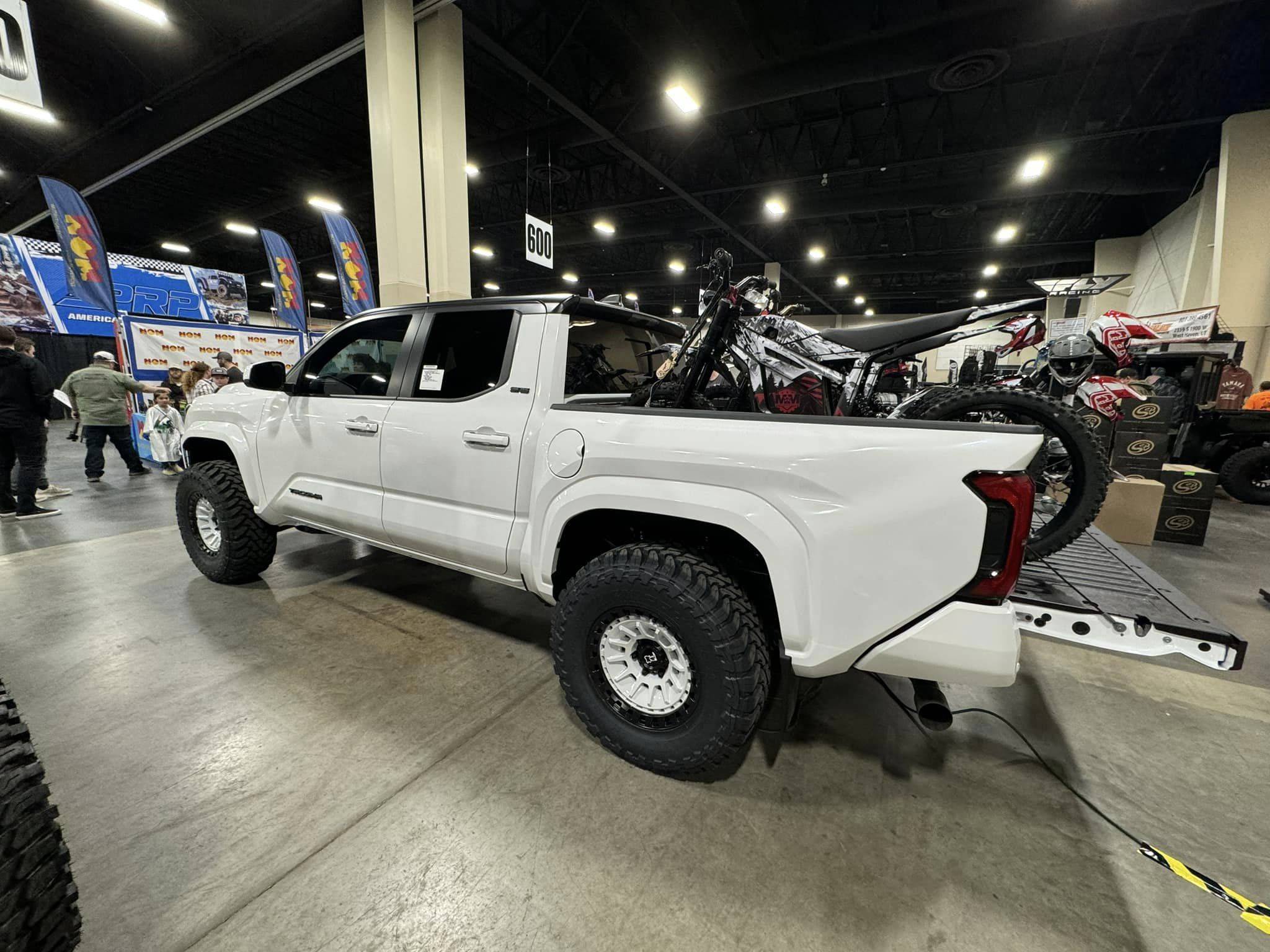 2024 Tacoma Gloss black wrap roof, fender flares and mirrors for a 2024 TRD PRO look 429986001_10220034810700729_141646052966510504_n