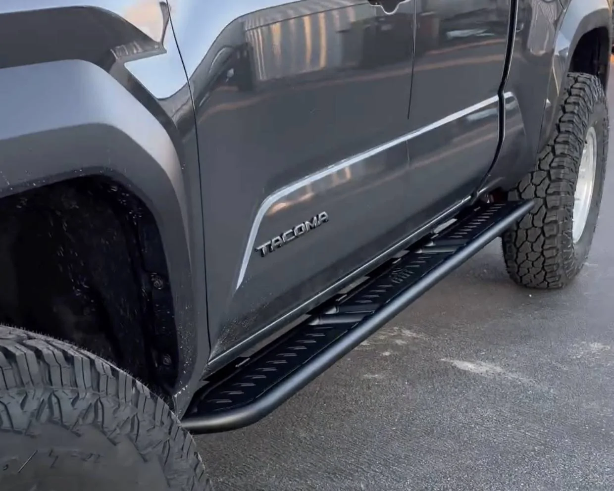 CBI Offroad Rock Sliders Rails 2024 Tacoma 4.webp