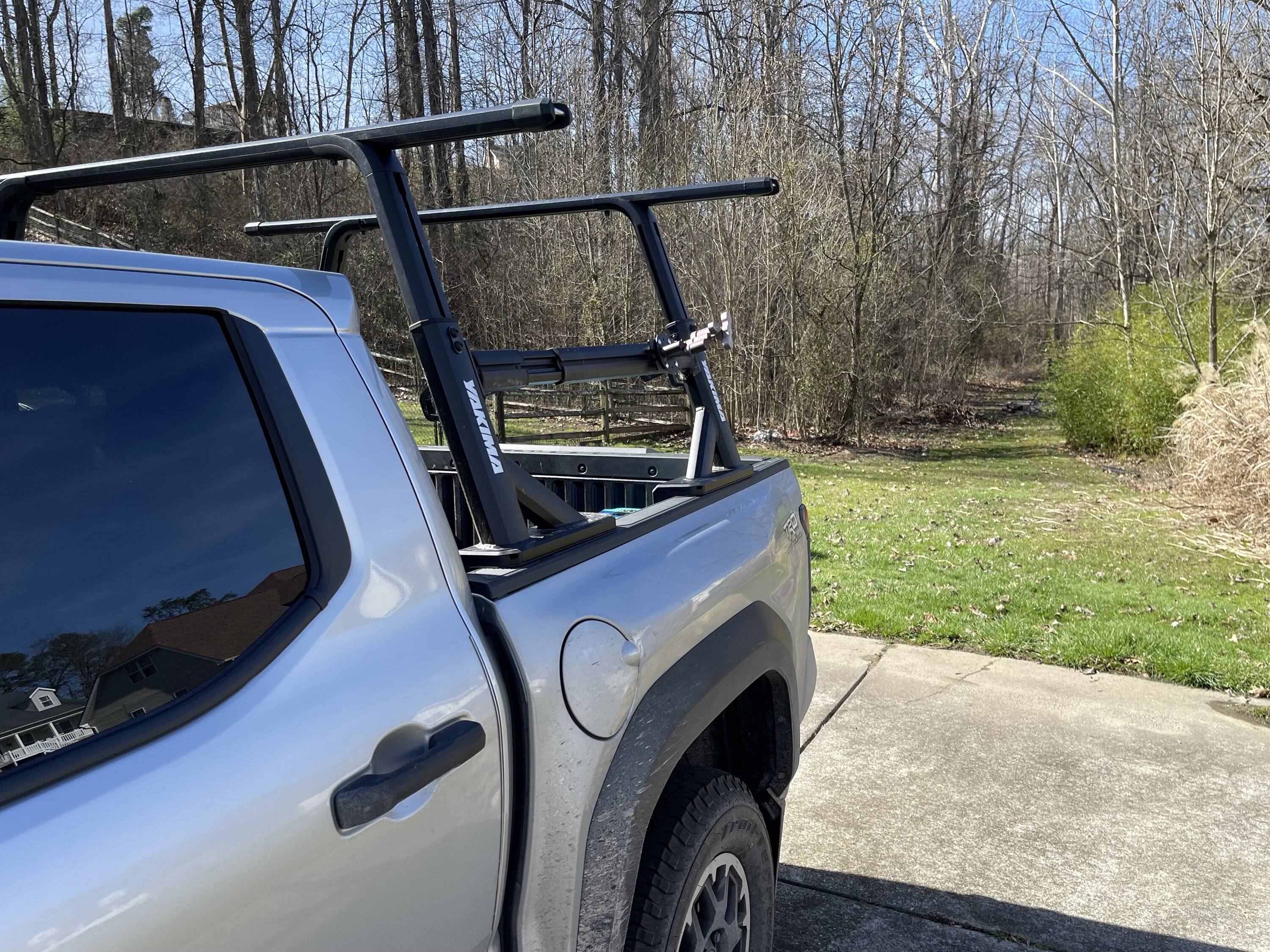 2024 Tacoma Yakima Overhaul HD Bed Rack with track adapter - Confirmed fit on 2024 Tacoma IMG_2670